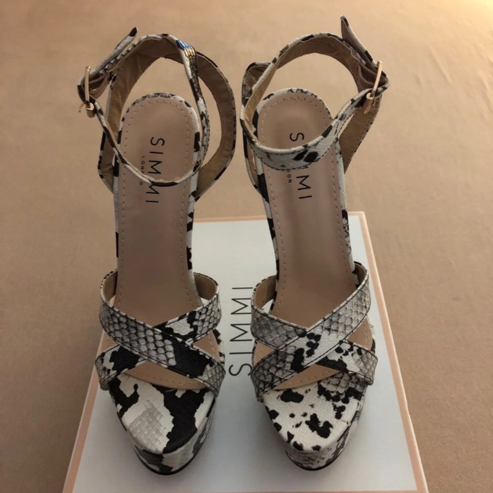 Snake Platform Heels - Picture 3 of 5